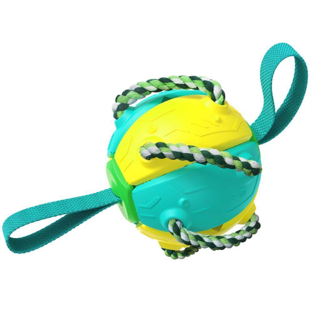 Jucărie Interactivă Pentru Câini În Formă De Frisbee Cu Bal.