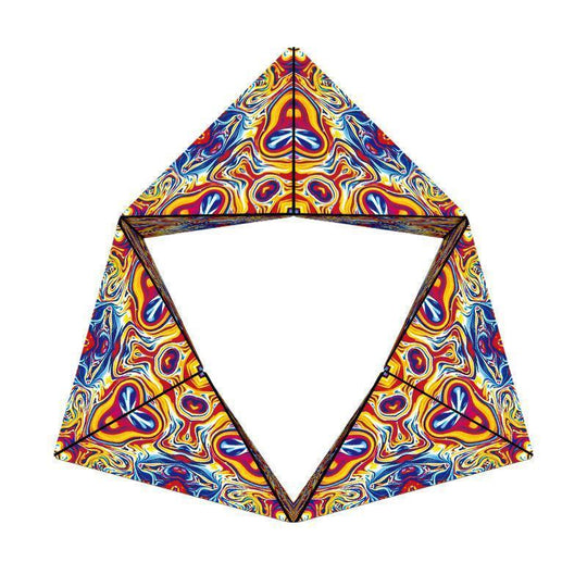 Jucărie Puzzle Cub Magnetic Transformabil Multicolor 1