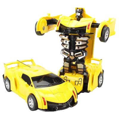Jucărie Transformabilă Robot și Mașină de Curse pentru Copii 0