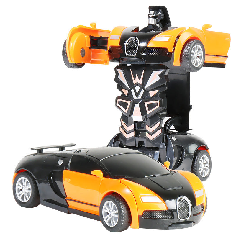 Jucărie Transformabilă Robot și Mașină de Curse pentru Copii 10