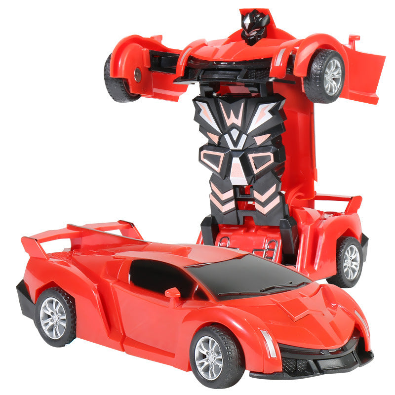 Jucărie Transformabilă Robot și Mașină de Curse pentru Copii 2