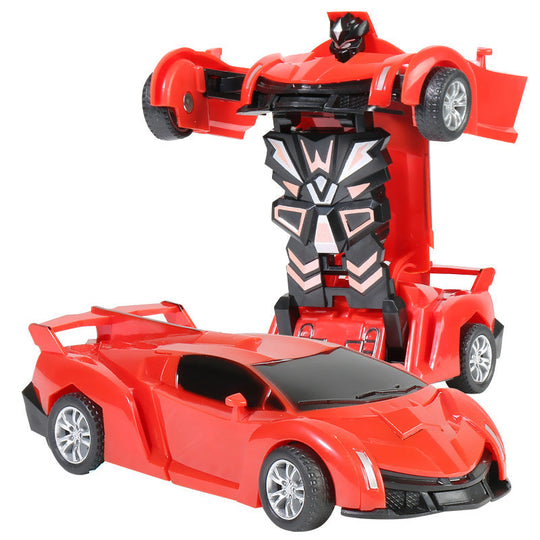Jucărie Transformabilă Robot și Mașină de Curse pentru Copii 2