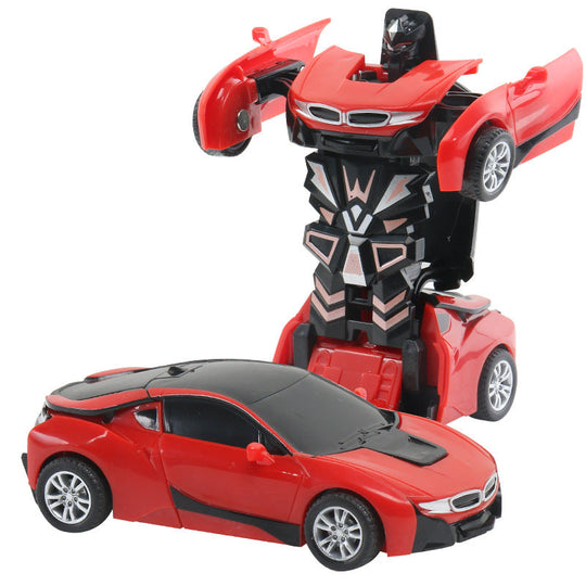 Jucărie Transformabilă Robot și Mașină de Curse pentru Copii 5