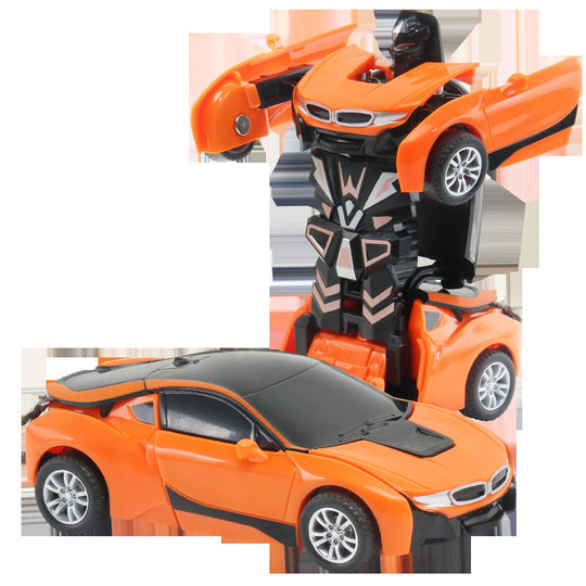 Jucărie Transformabilă Robot și Mașină de Curse pentru Copii 6