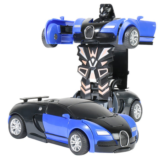 Jucărie Transformabilă Robot și Mașină de Curse pentru Copii 7