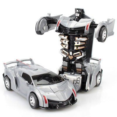 Jucărie Transformabilă Robot și Mașină de Curse pentru Copii 9