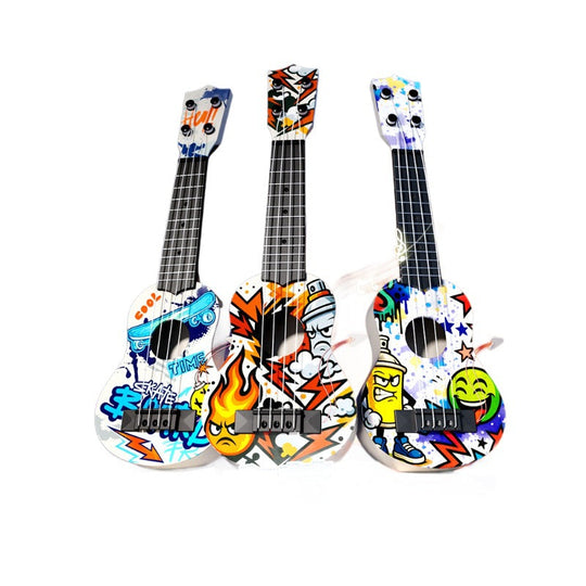 Jucărie Ukulele Muzicală pentru Copii Distractivă și Educativă 4