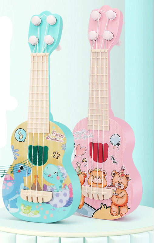 Jucărie Ukulele pentru Copii cu Design Colorat 0