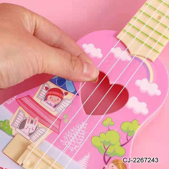 Jucărie Ukulele pentru Copii cu Design Decorativ 2