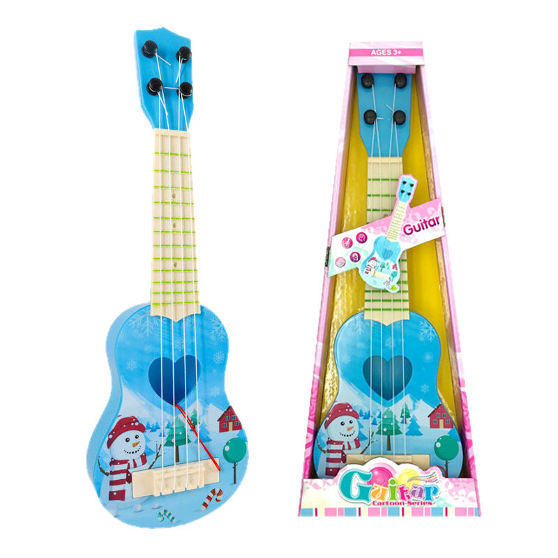 Jucărie Ukulele pentru Copii cu Design Decorativ 3