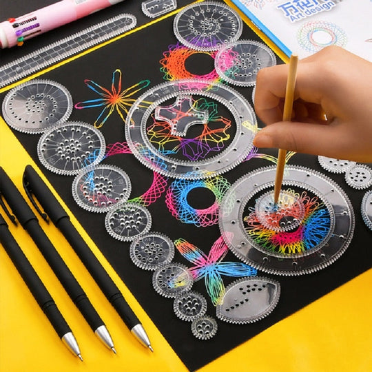 Kit-Ul Educativ Spirograph Ultra Deluxe - Clasicul A Revenit!