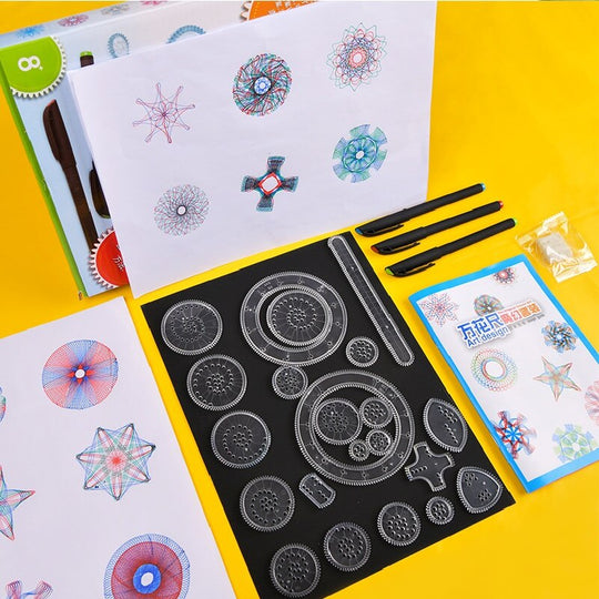 Kit-Ul Educativ Spirograph Ultra Deluxe - Clasicul A Revenit!