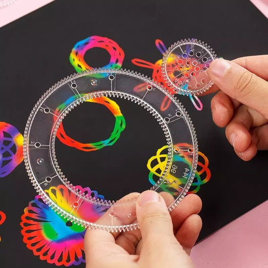 Kit-Ul Educativ Spirograph Ultra Deluxe - Clasicul A Revenit!