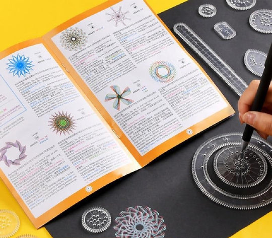 Kit-Ul Educativ Spirograph Ultra Deluxe - Clasicul A Revenit!