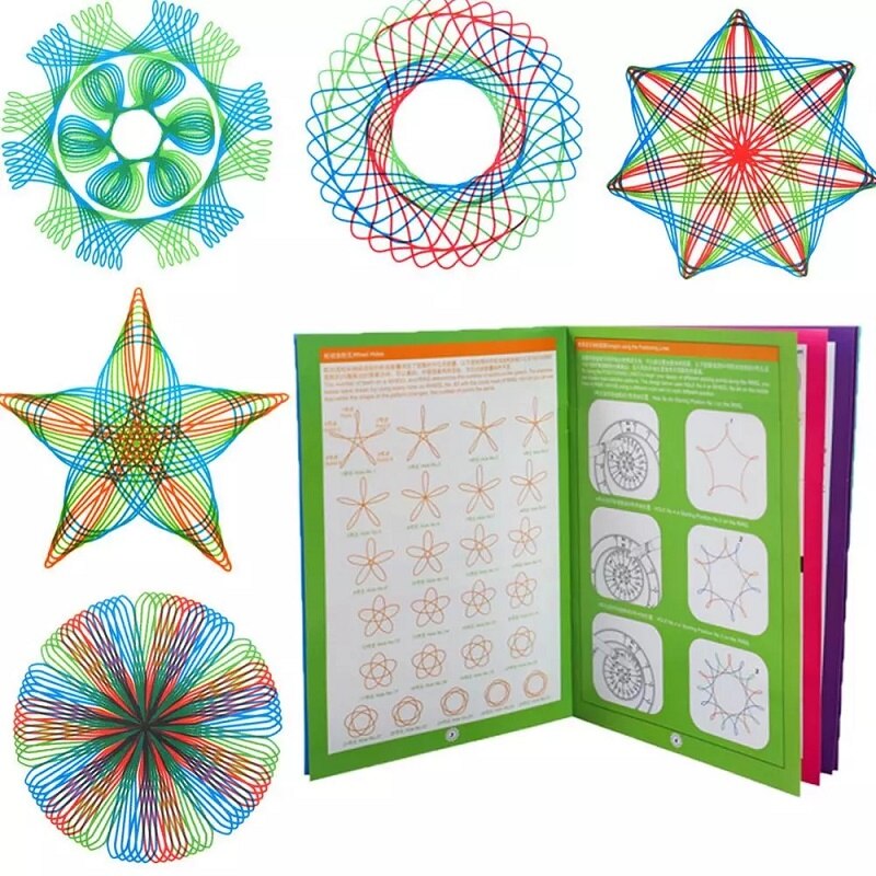 Kit-Ul Educativ Spirograph Ultra Deluxe - Clasicul A Revenit!