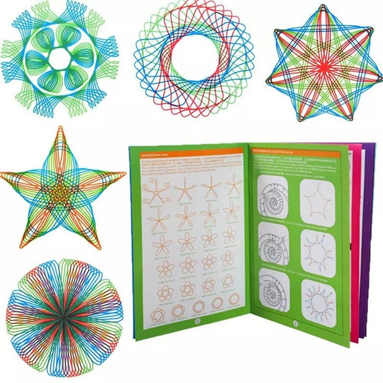 Kit-Ul Educativ Spirograph Ultra Deluxe - Clasicul A Revenit!