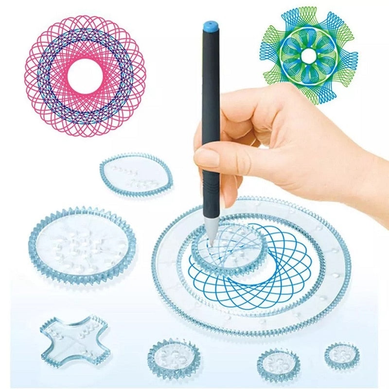 Kit-Ul Educativ Spirograph Ultra Deluxe - Clasicul A Revenit!