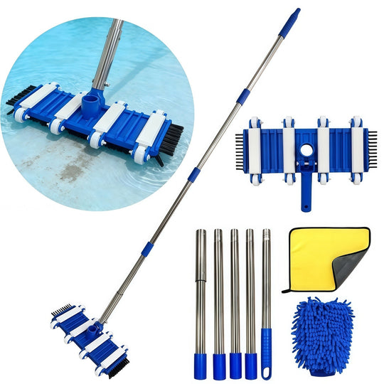 Kit de Detaliere Auto Telescopic pentru Bărbați cu Accesorii Interchangeabile 1