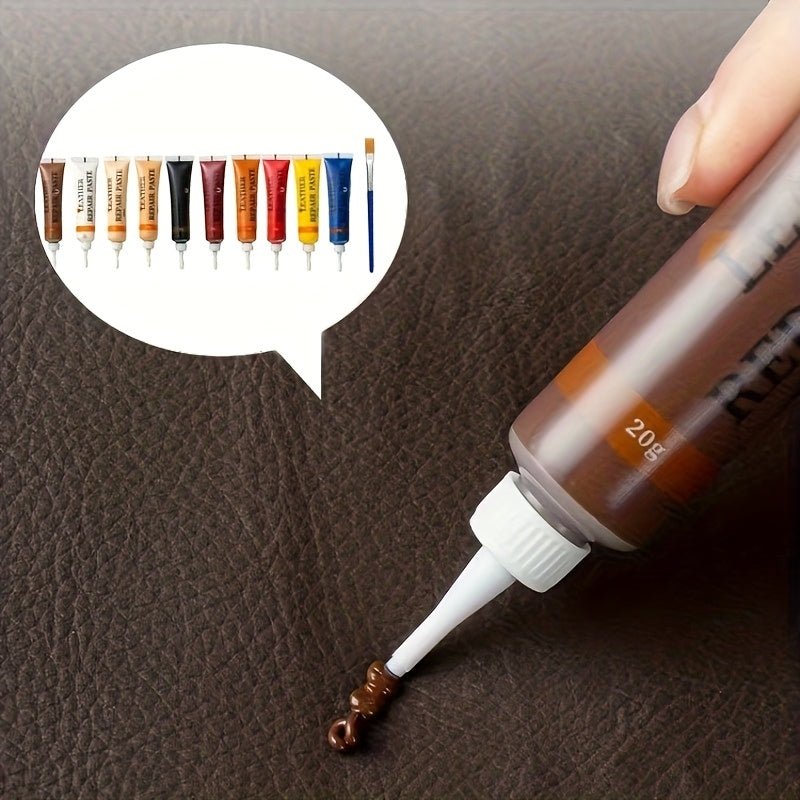 Kit de Restaurare a Pielii pentru Bricolaj DIY 2