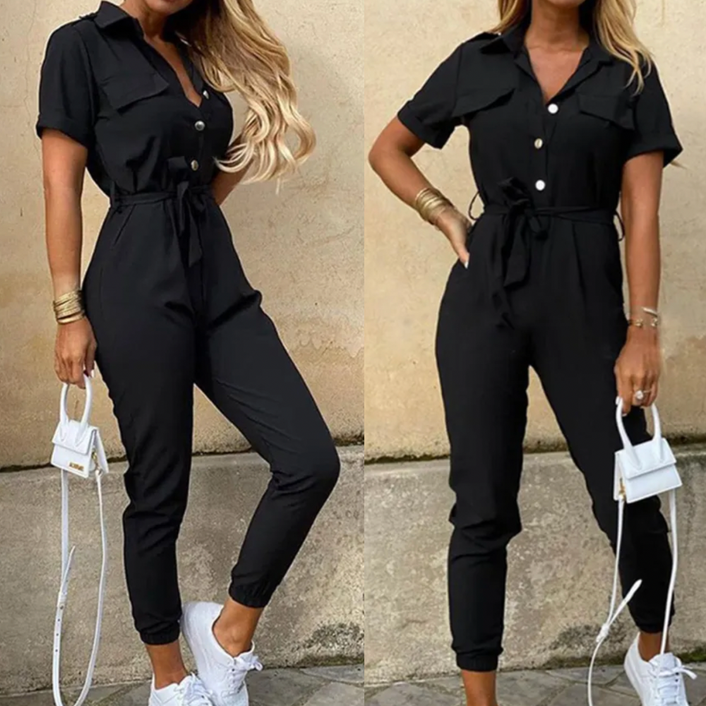 Variant image for Kvinders Jumpsuit Elegant Design Komfortabelt Stof-1