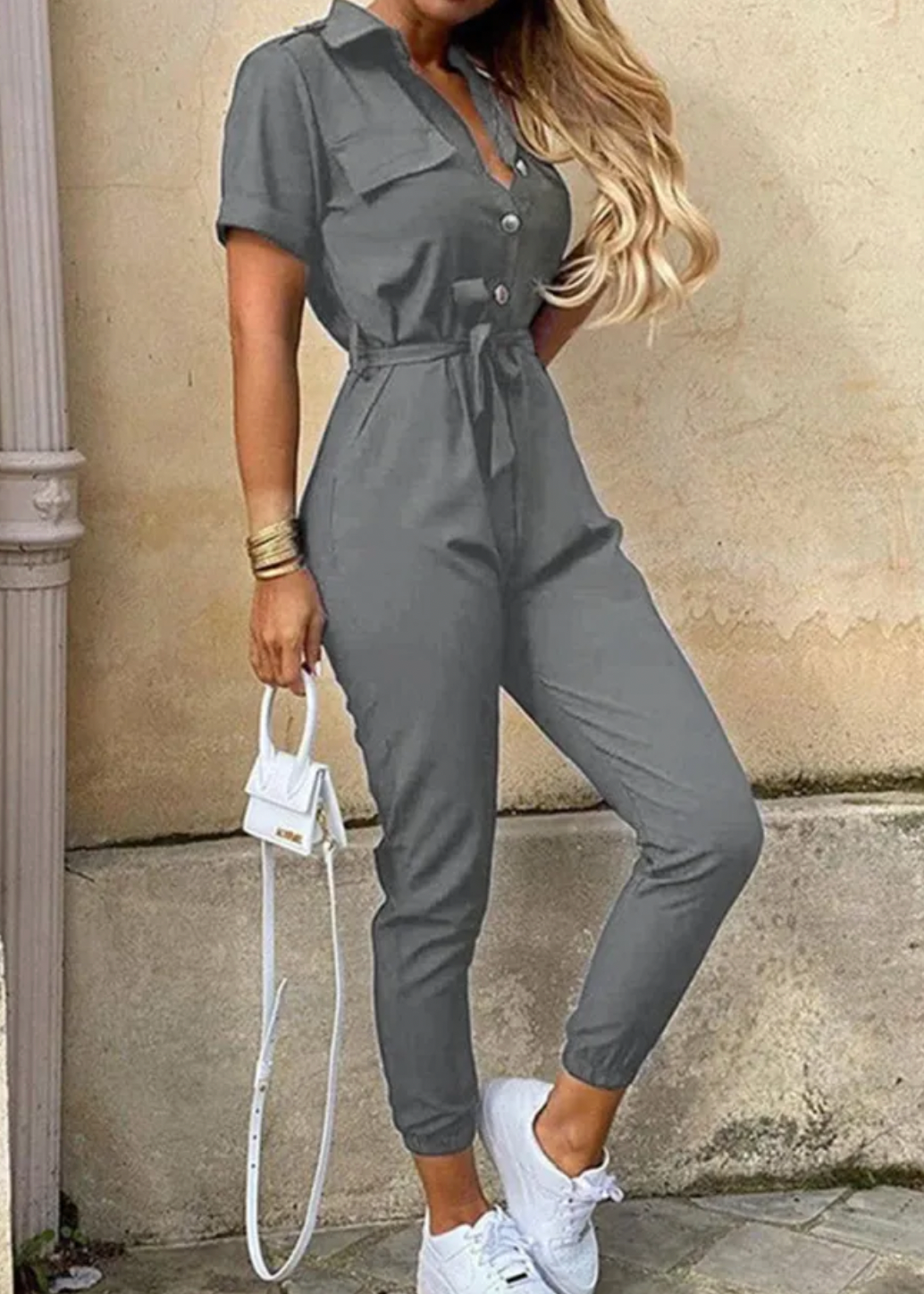 Variant image for Kvinders Jumpsuit Elegant Design Komfortabelt Stof-19