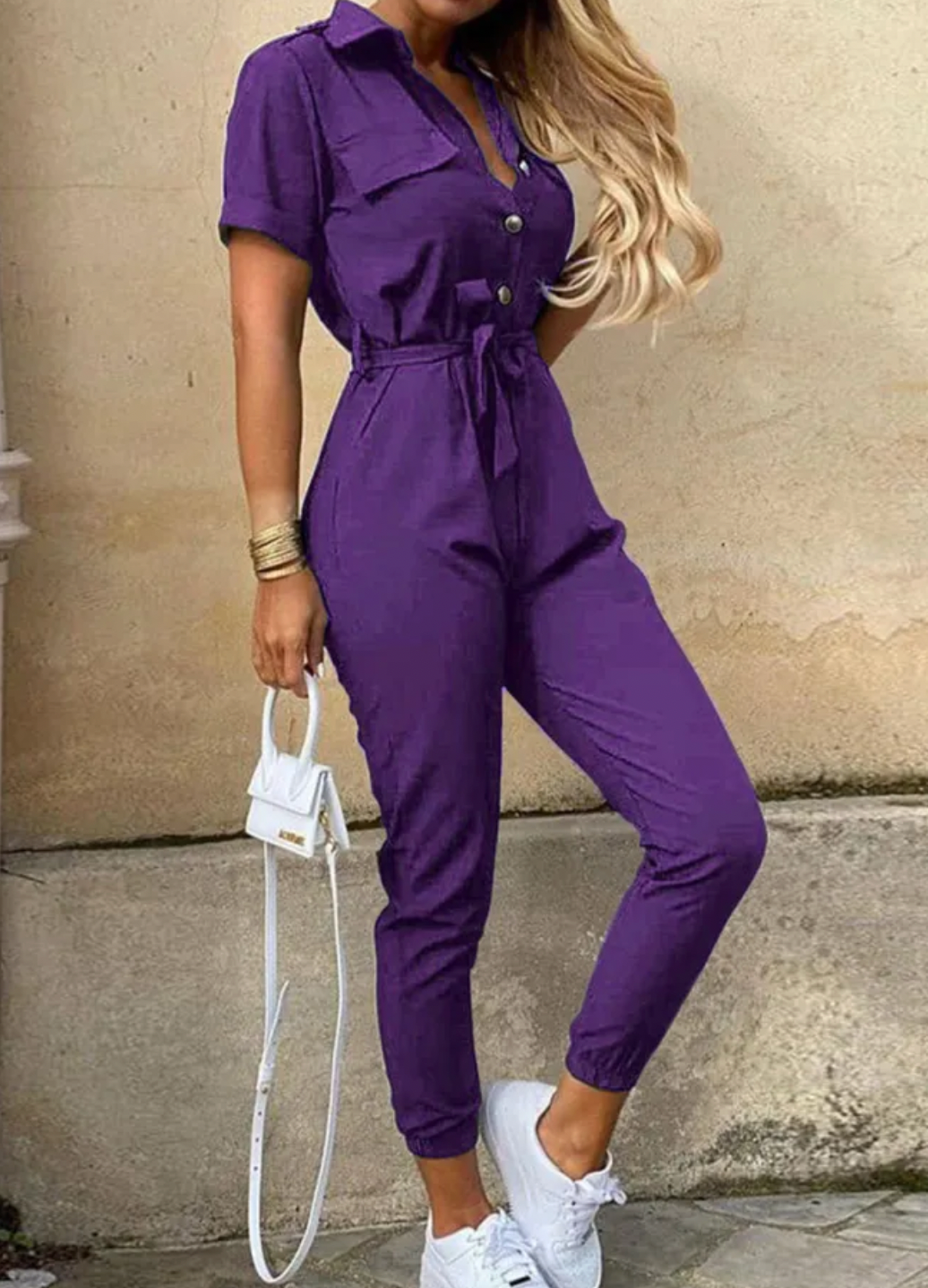 Variant image for Kvinders Jumpsuit Elegant Design Komfortabelt Stof-37