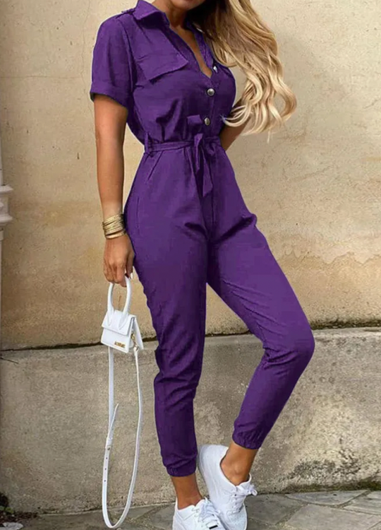 Variant image for Kvinders Jumpsuit Elegant Design Komfortabelt Stof-37