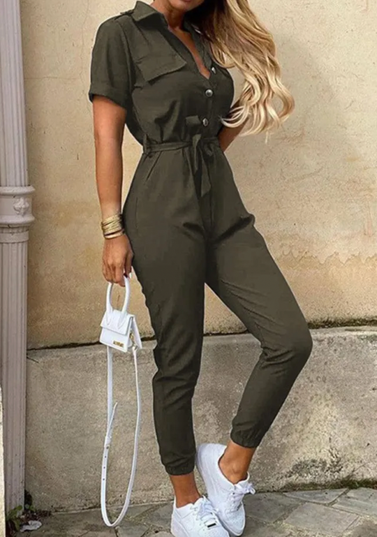 Variant image for Kvinders Jumpsuit Elegant Design Komfortabelt Stof-13
