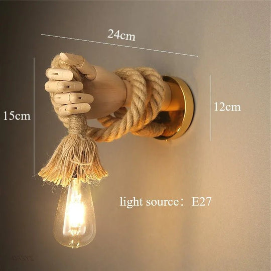 Lampă Decorativă de Perete Modernă pentru Interior Retro 7