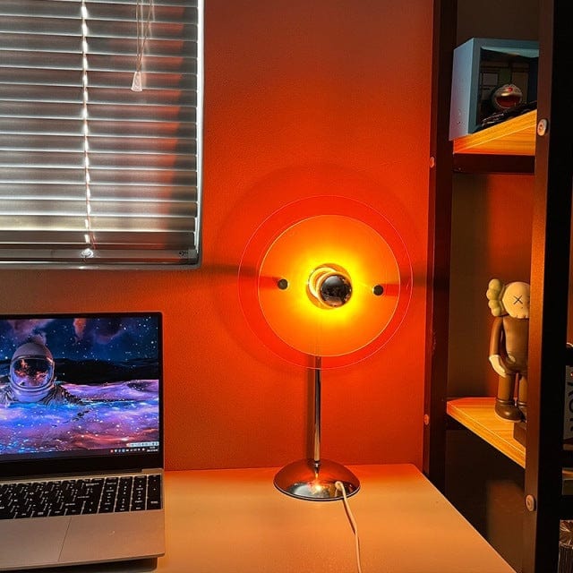 Lampă de Masă cu Proiecție Apus Modernă pentru Atmosferă Unică 9