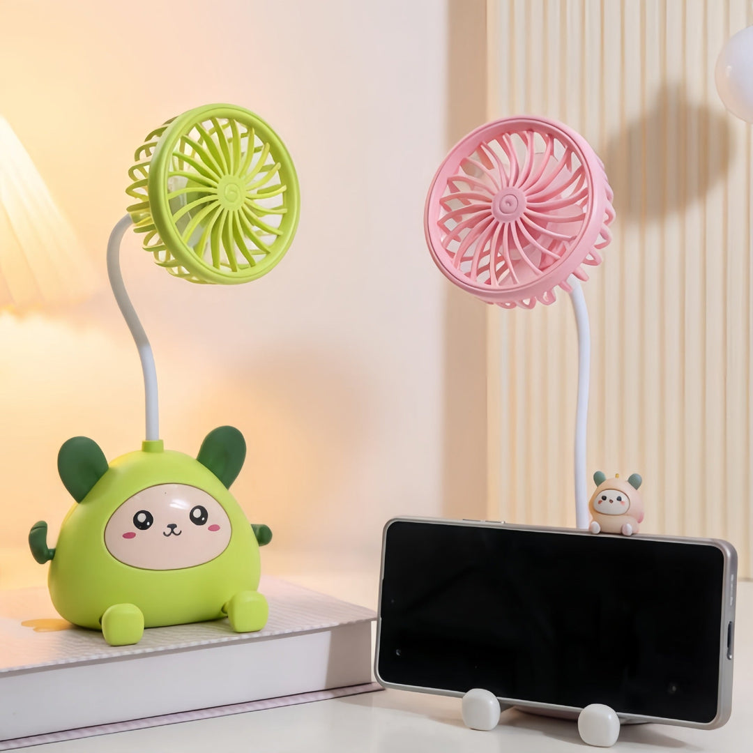 Lampă de birou cu Ventilator Integrat și Iluminare Reglabilă 2