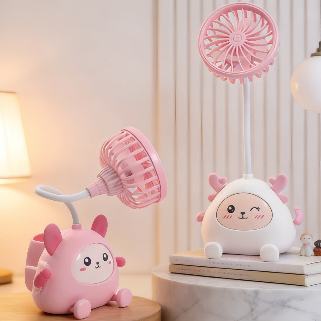 Lampă de birou cu Ventilator Integrat și Iluminare Reglabilă 3