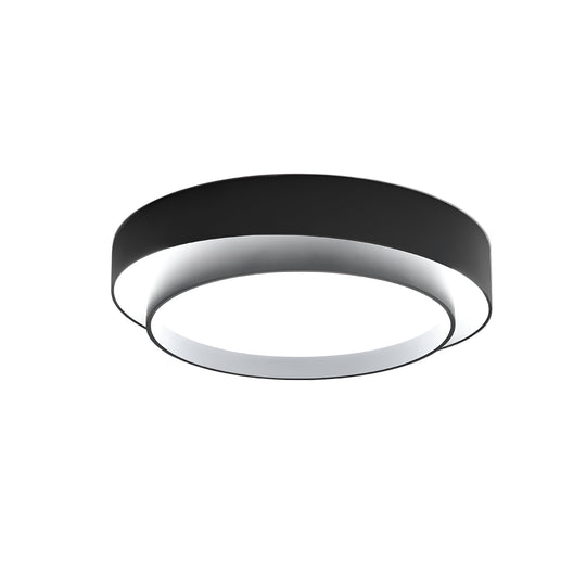 Lampă de tavan LED modernă în formă de inel pentru dormitor și living 0