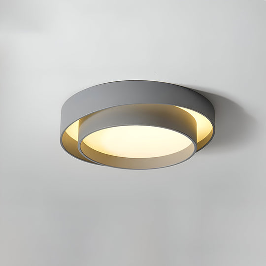 Lampă de tavan LED modernă în formă de inel pentru dormitor și living 10