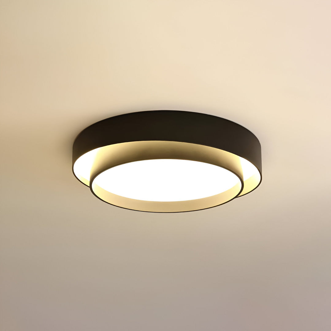 Lampă de tavan LED modernă în formă de inel pentru dormitor și living 11