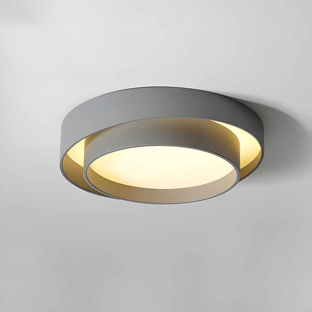 Lampă de tavan LED modernă în formă de inel pentru dormitor și living 13