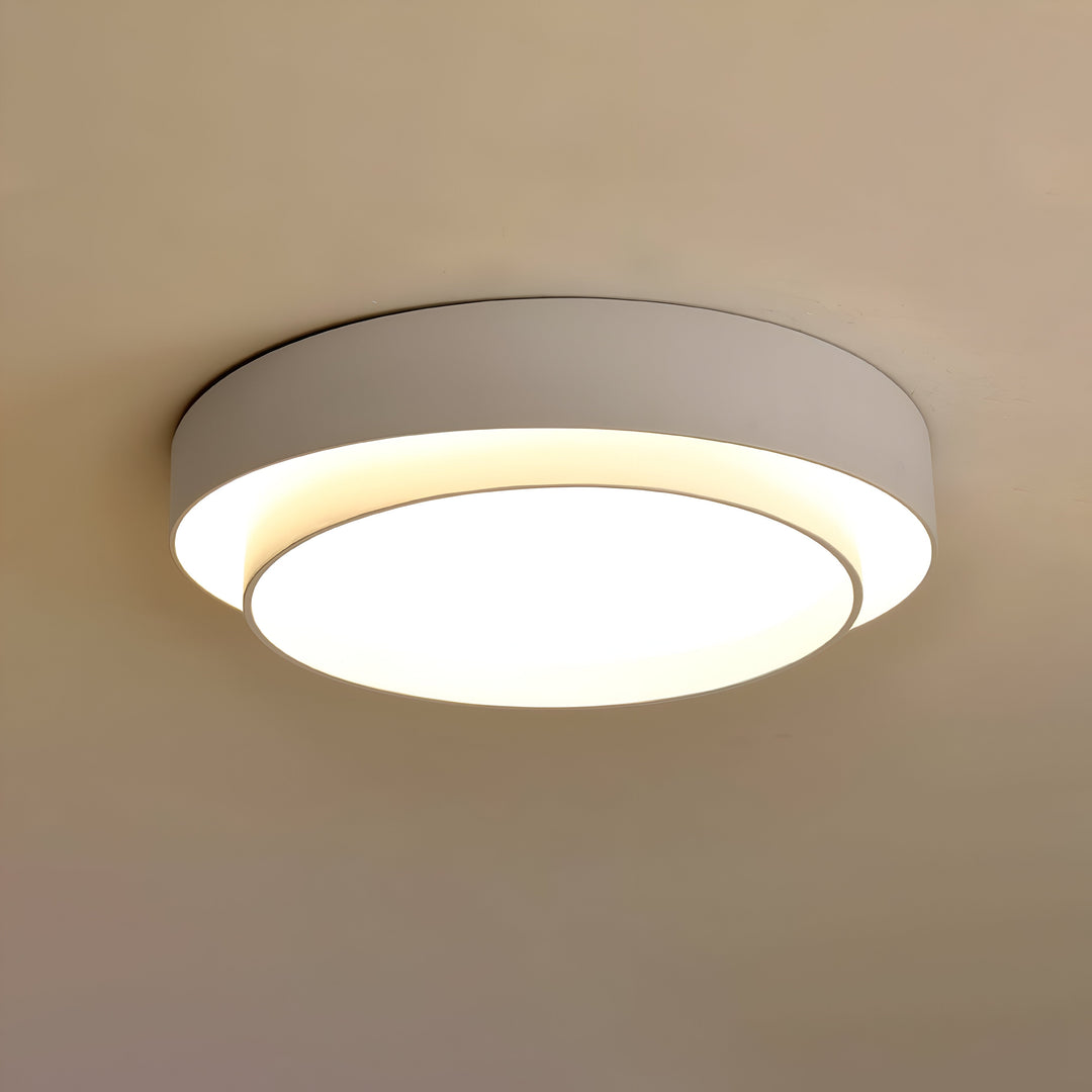 Lampă de tavan LED modernă în formă de inel pentru dormitor și living 4