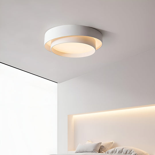Lampă de tavan LED modernă în formă de inel pentru dormitor și living 5