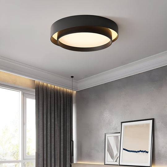 Lampă de tavan LED modernă în formă de inel pentru dormitor și living 8