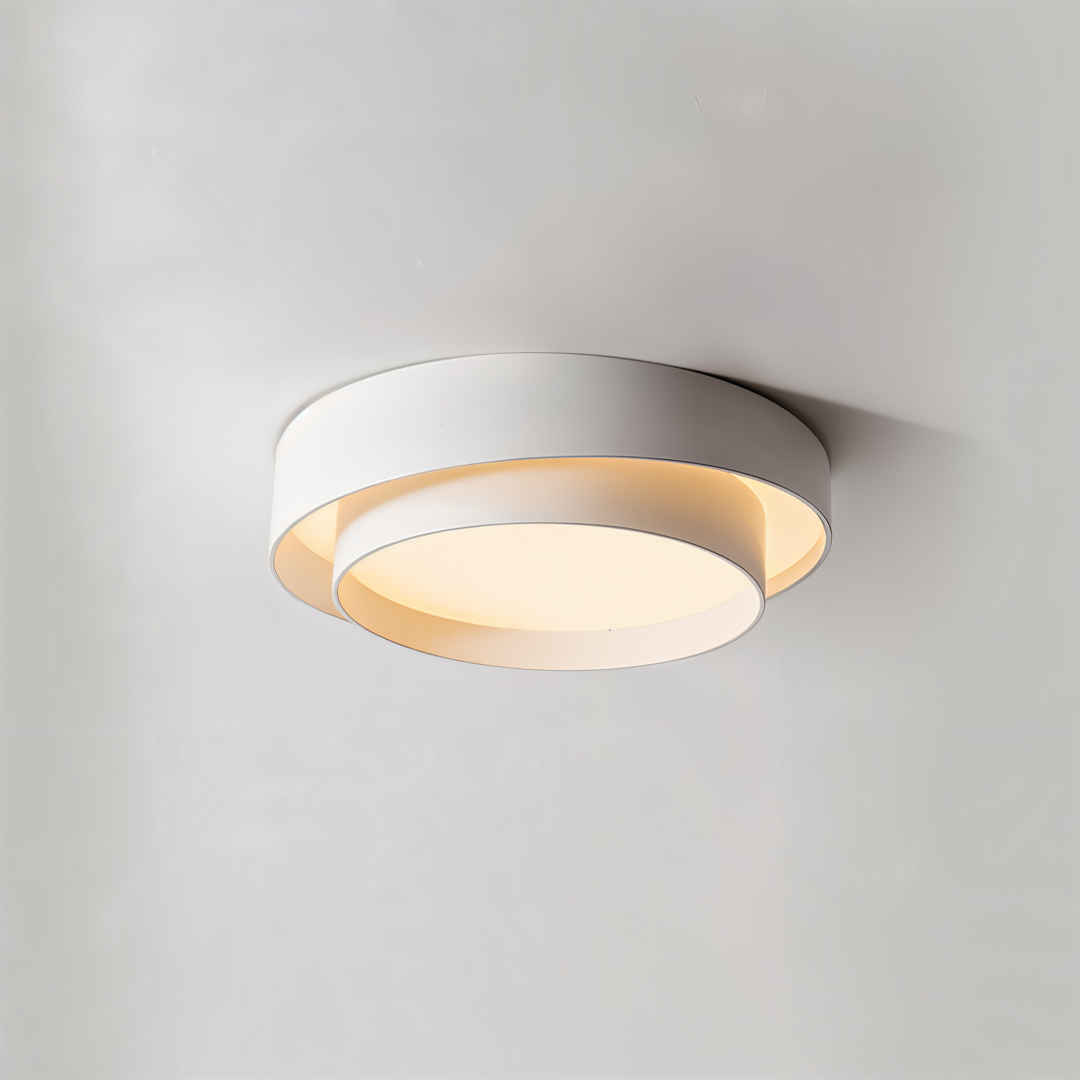 Lampă de tavan LED modernă în formă de inel pentru dormitor și living 9