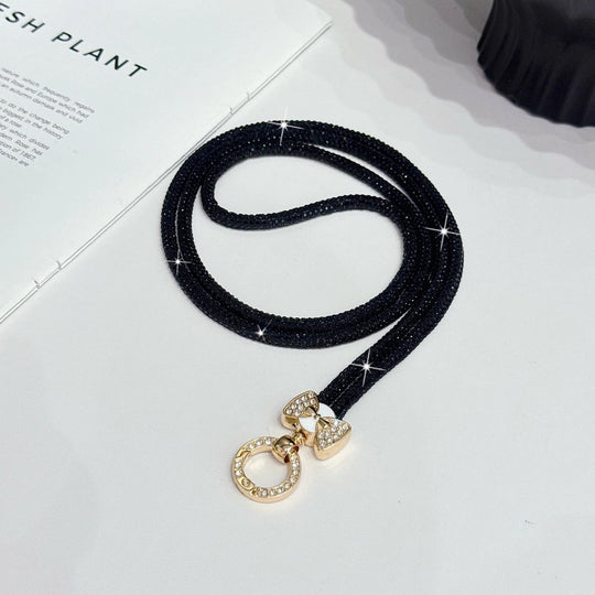 Lanț pentru ochelari cu strasuri stil modern 3