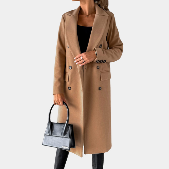Lange Dames Jas Winter Waterafstotend met Verstelbare Capuchon en Knoopsluiting 5