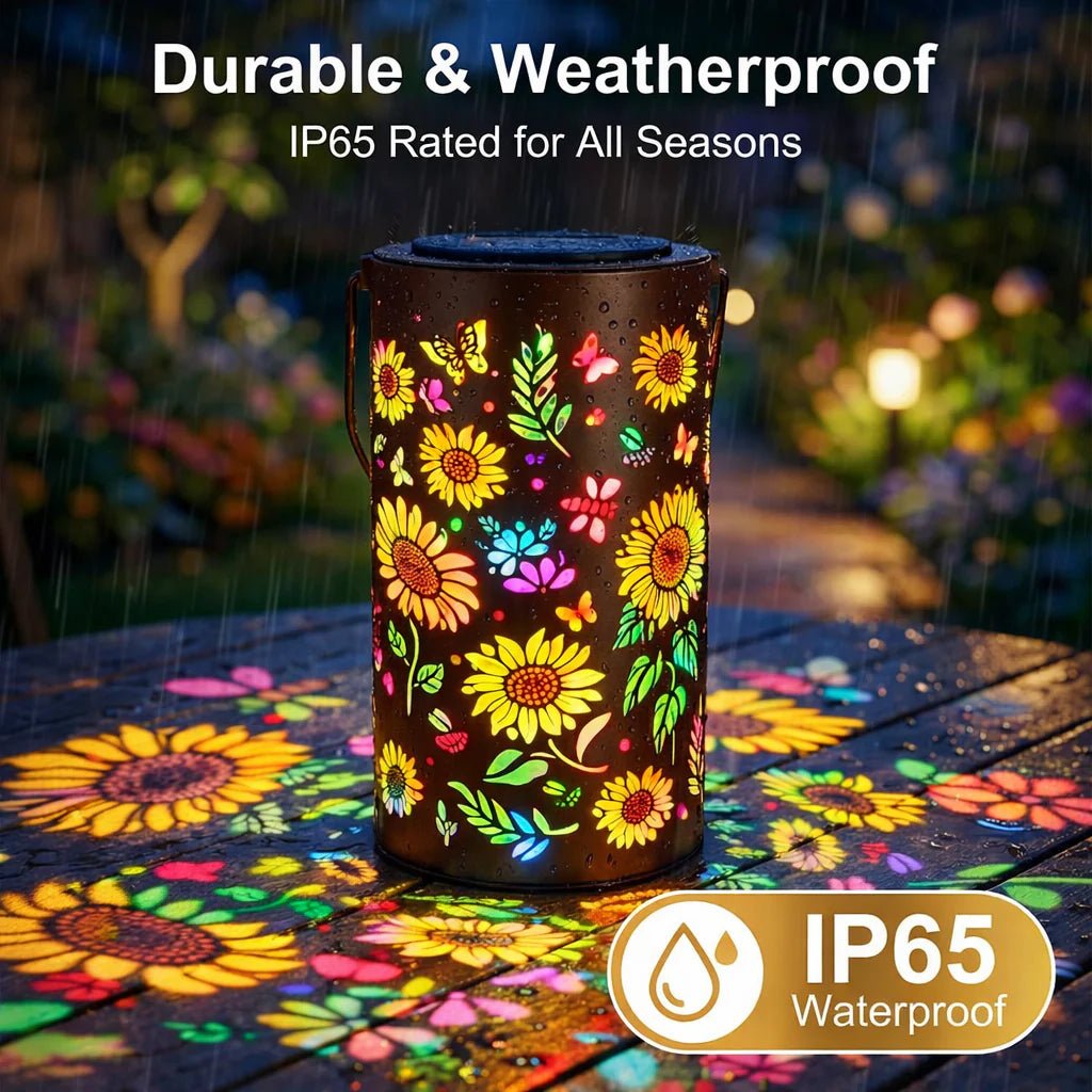 Lanternă Solară de Grădină Cu Proiecție Decorativă 2