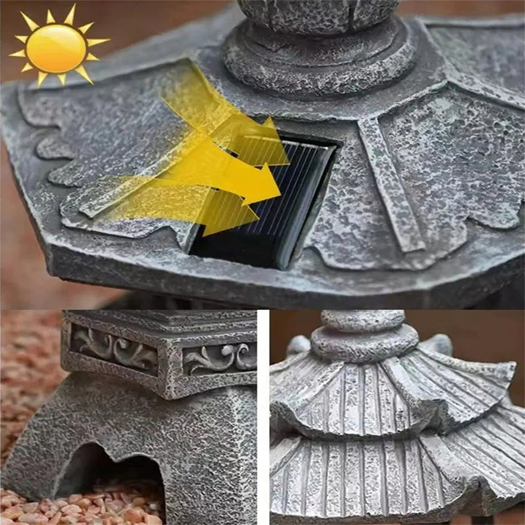 Lanternă Solară pentru Grădină Modernă cu Design Elegant 3