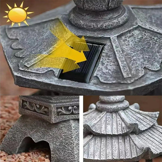 Lanternă Solară pentru Grădină Modernă cu Design Elegant 3