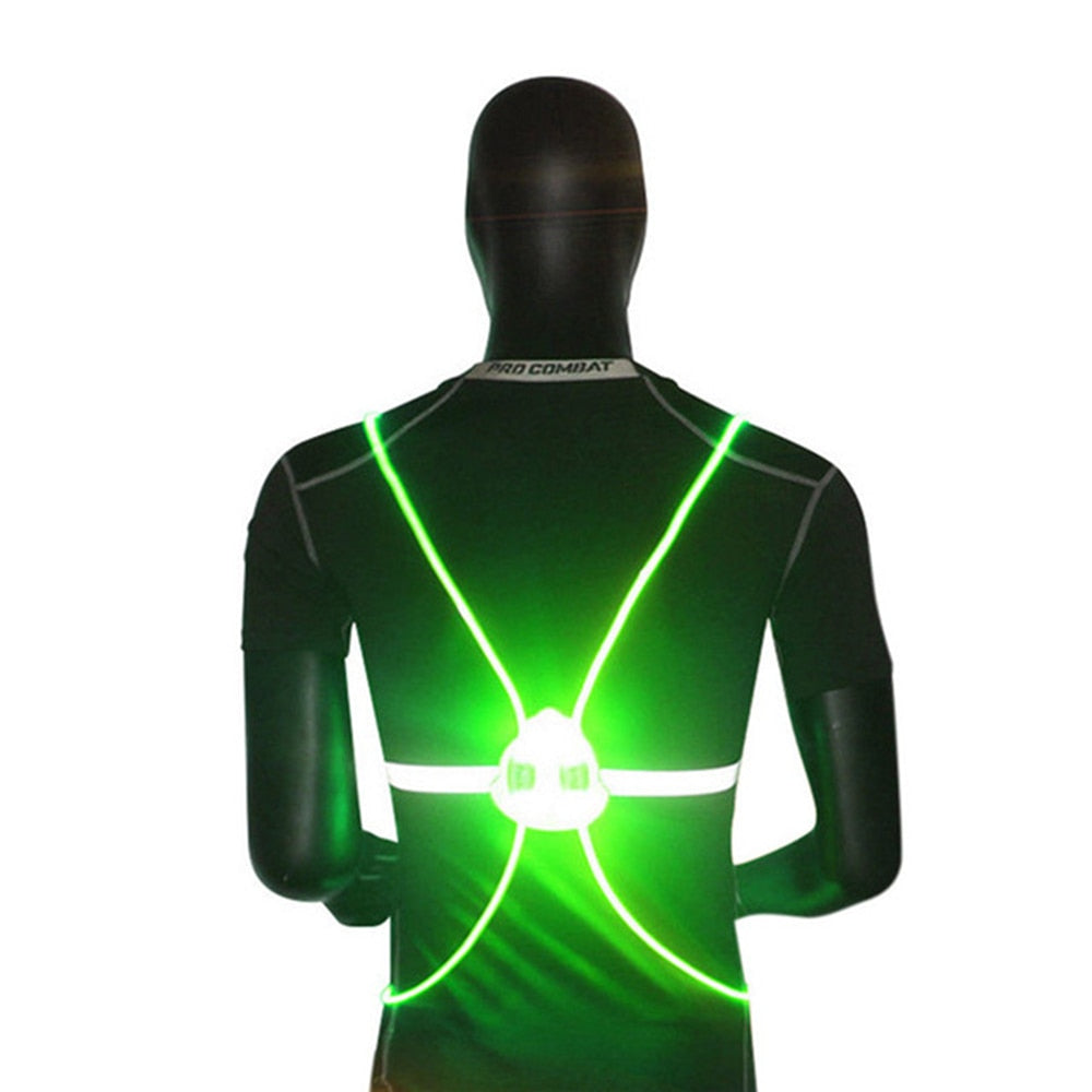 Led Vest Reflectorizant De Siguranță