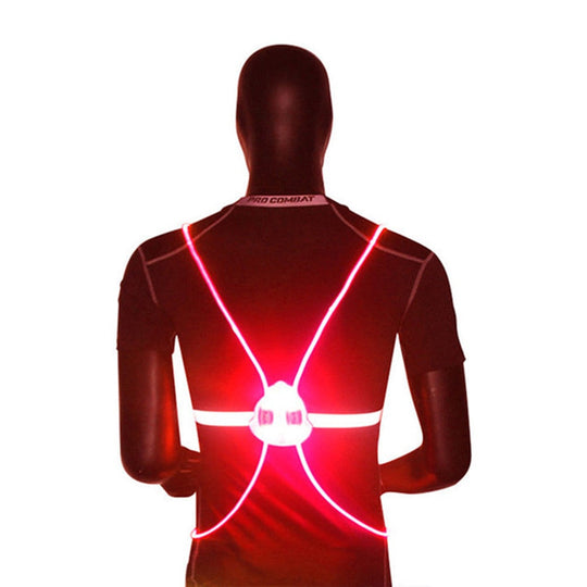 Led Vest Reflectorizant De Siguranță