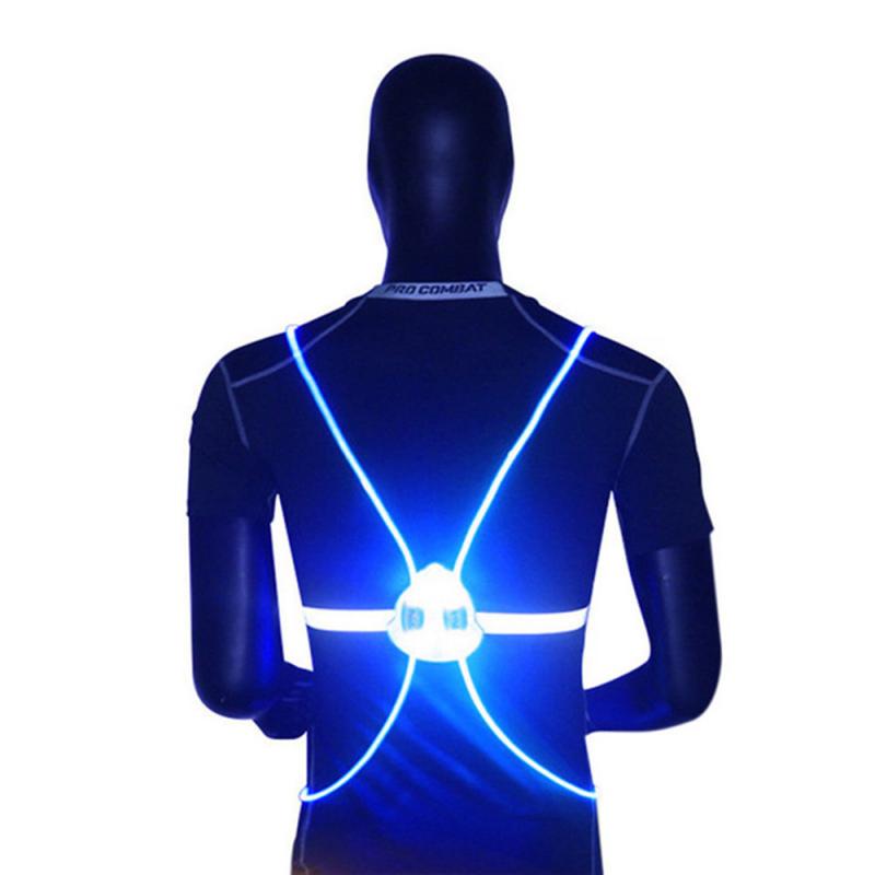 Led Vest Reflectorizant De Siguranță