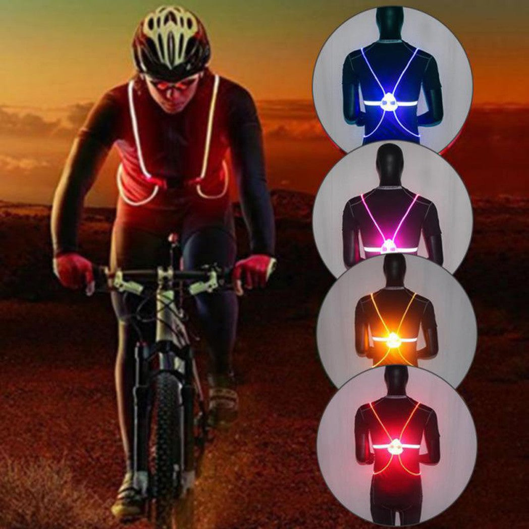 Led Vest Reflectorizant De Siguranță