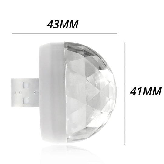 Lumină De Discotecă Cu Ciupercă (Usb)